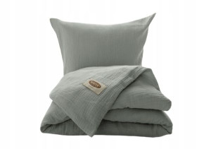 Komplet pościeli muślinowej MUSLIN 140g/m2 160x200