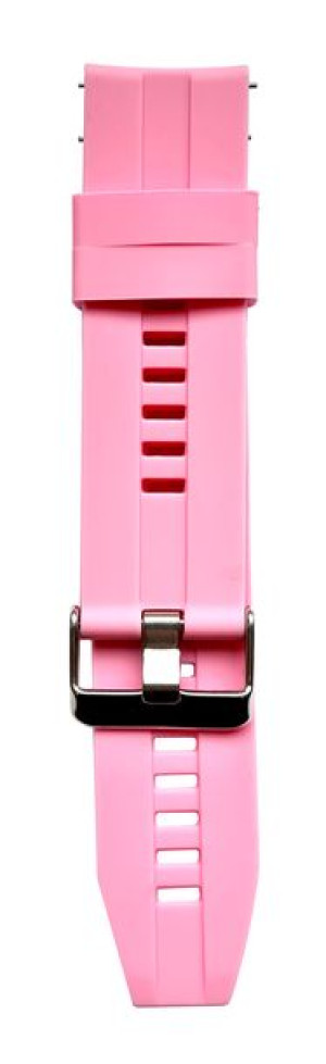 Opaska Pasek  ZL02 K22 PINK 22mm Silikon Różowa Smartwatch
