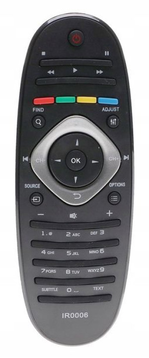 PILOT Do TV Telewizora PHILIPS JAJKO IR0006