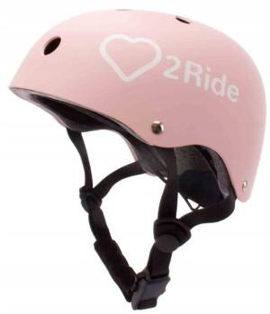 Kask rowerowy hulajnogę dziecięcy S 50-54 cm LED