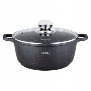 Garnek Marmurowy 22cm Kh-1594 3,3l Lumarko!