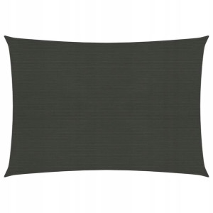 Żagiel przeciwsloneczny, 160 g/m², antracytowy, 2,