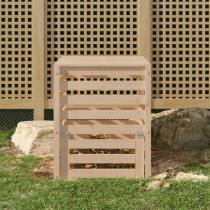 Kompostownik, 63,5x63,5x77,5 cm, lite drewno sosno
