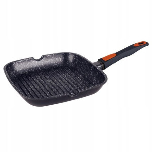 Patelnia Granitowa Grillowa 28cm Berlinger Haus Bh