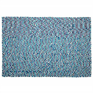 Dywan Z Filcowych Kulek 160 X 230 Cm Wielokolorowy