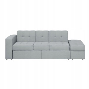 Sofa Rozkładana Jasnoszara Falster Lumarko!