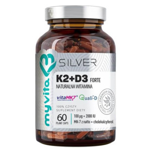 MYVITA Witamina K2 D3 Silver 60 kaps.