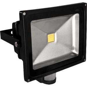 Wodoszczelny Halogen Lampa Naświetlacz Led Z Czujnikiem Ruchu Pir 20w