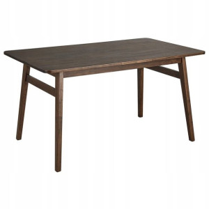 Stół do jadalni 140 x 85 cm ciemne drewno VENTERA!