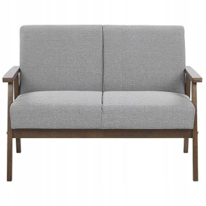 Sofa 2-osobowa Szara Asnes! Lumarko!