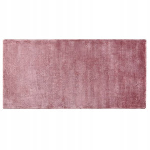 Dywan z wiskozy 80 x 150 cm różowy GESI II! Lumark