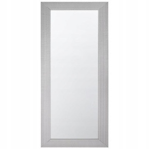 Lustro Ścienne 50 X 130 Cm Srebrne Derval! Lumarko