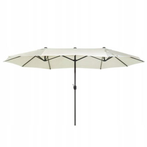 Parasol Ogrodowy 270 X 460 Cm Beżowy Sibilla! Luma