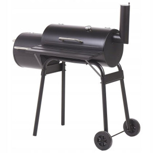 Grill Węglowy Z Wędzarnią Czarny Katla! Lumarko!