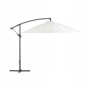 Parasol Ogrodowy 268 Cm Jasnobeżowy Calabria Ii!