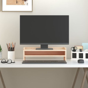 Lumarko Podstawka na monitor, 50x24x16 cm, lite dr