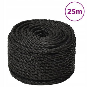 Lumarko Linka robocza, czarna, 14 mm, 25 m, polipr