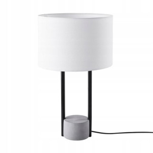 Lampa Stołowa Metalowa Czarna Remus! Lumarko!
