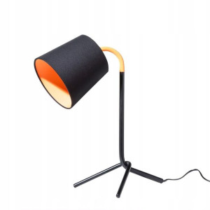 Lampka Biurkowa Regulowana Metalowa Czarna Mooki!