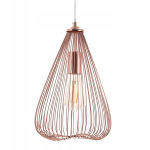 Lampa Wisząca Metalowa Miedziana Conca! Lumarko!