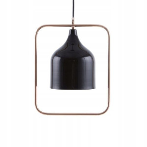 Lampa Wisząca Metalowa Czarna Mavone! Lumarko!