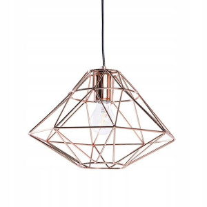 Lampa Wisząca Metalowa Miedziana Guam! Lumarko!