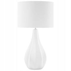 Lampka Nocna Porcelanowa Jasnobeżowa Santee! Lumar