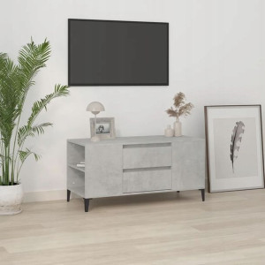 Lumarko Szafka pod TV, szarość betonu, 102x44,5x50