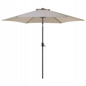 Parasol Ogrodowy 270 Cm Beżowoszary Varese! Lumar