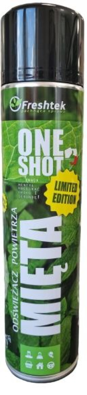 One Shot Odświeżacz Mięta 600 Ml