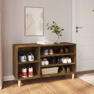 Lumarko Półka na buty, przydymiony dąb, 102x36x60