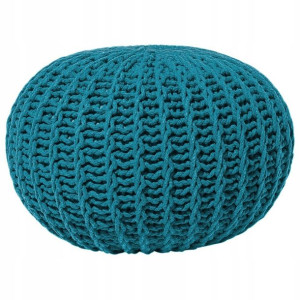 Lumarko Puf 50 x 35 cm niebieski CONRAD II!