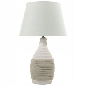 Lumarko Lampka Nocna Porcelanowa Beżowa Tormes!