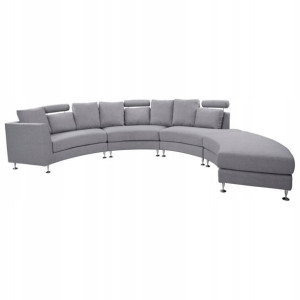 Lumarko Sofa Półokrągła 7-osobowa Modułowa Jasnosz