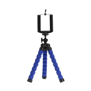 Statyw elastyczny uchwyt na telefon pilot BT Blue