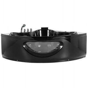 Lumarko Wanna Narożna Led Z Hydromasażem 138 X 138