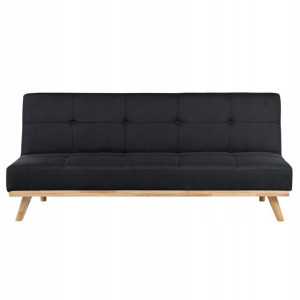 Lumarko Sofa rozkładana czarna FROYA!