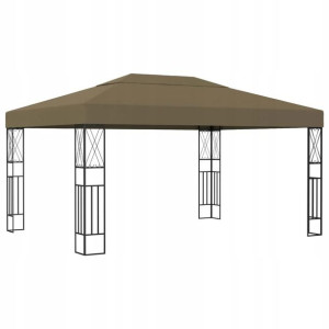 Lumarko Altana, 3 x 4 m, taupe, tkanina