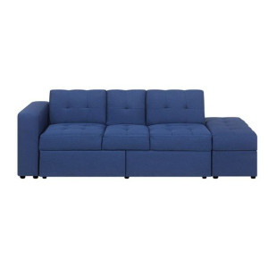 Lumarko Sofa Rozkładana Ciemnoniebieska Falster!