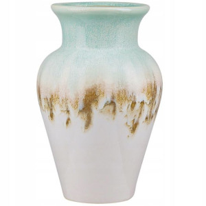 Lumarko Wazon na kwiaty ceramiczny wielokolorowy C