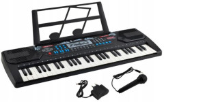 Organy Keyboard Na Prezent Święta Mikrofon Zestaw
