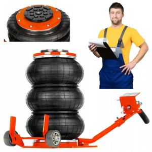 Podnośnik Pneumatyczny 3500kg Bałwanek 3.5t + Guma