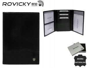 Skórzane Etui Na Dokumenty Pal50-rvt Black!