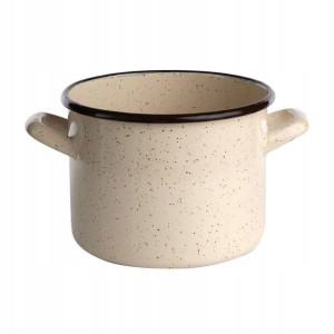 Lumarko Garnek Prosty 3,3l Śr.18cm Wys.14cm Krem N