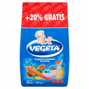Vegeta Przyprawa warzywna do potraw 500 g +20%