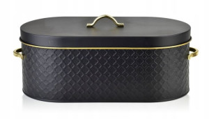 Lumarko Chlebak 34x18xh13cm Czarny!