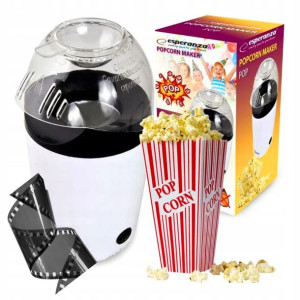 Super Maszynka Automat Popcornu Bez Tłuszczu Mocna