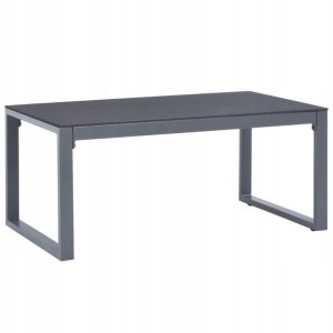 Stolik kawowy, 90 x 50 x 40 cm, aluminium Lumarko!