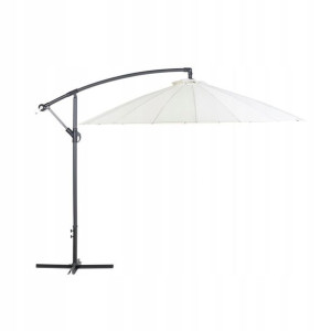 Parasol Ogrodowy 268 Cm Jasnobeżowy Calabria Ii L