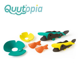 QUUT Zestaw puzzli piankowych 3D Quutopia Krokodyle